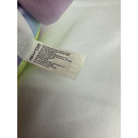 Squishmallows 8” Honeydew the Chameleon Plush Pastel Rainbow Kellytoy 2021 - Picture 7 of 7